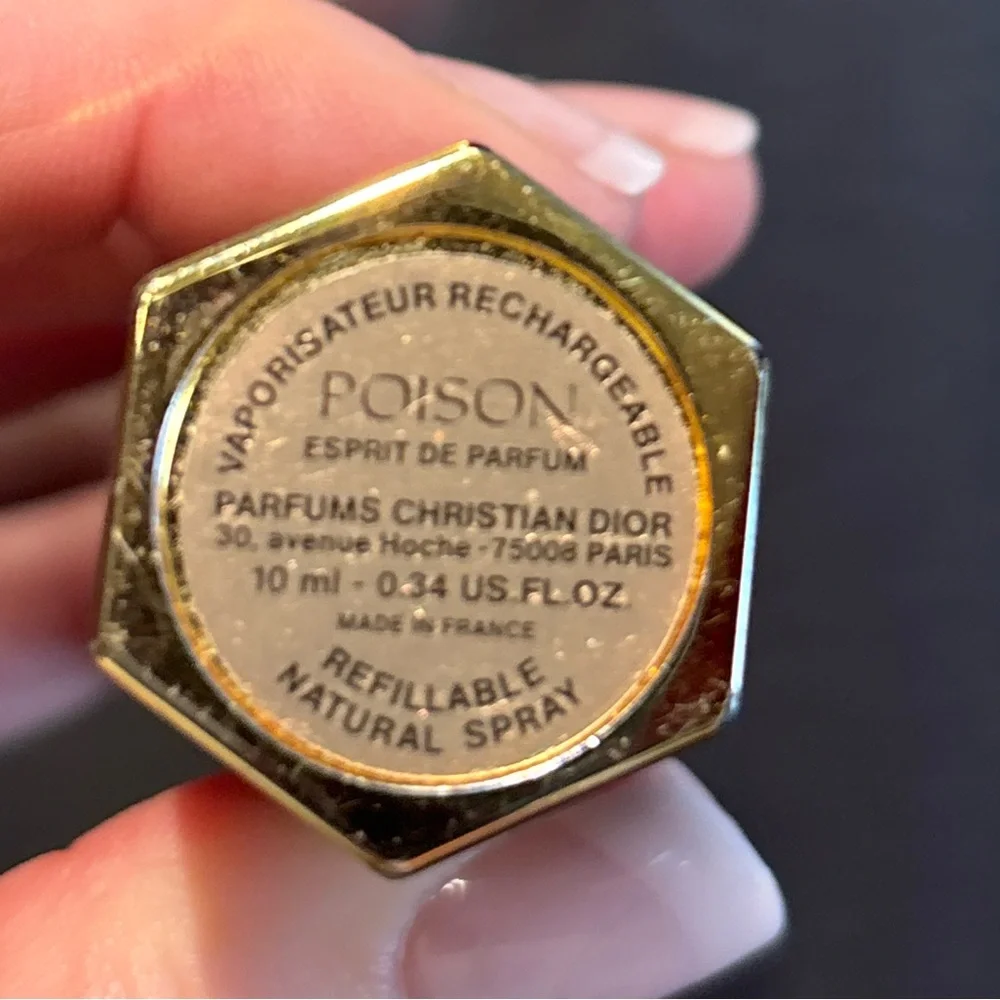 Vintage Christian Dior Poison Refillable Perfume Atomizer - Picture 2 of 5